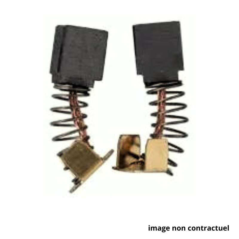 2Pcs Charbons Remplacement - Clover