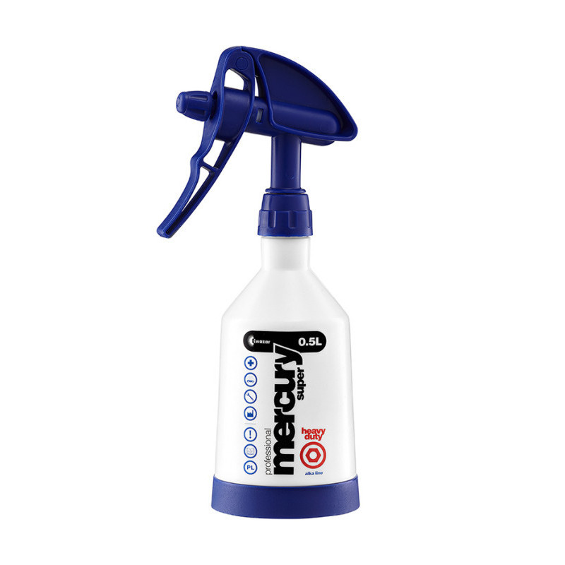Mercury Super Pro+ Bleu Foncé  500Ml - Pulvérisateur Alcalin - Kwazar