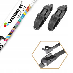 2Pcs Adaptateur Essuie-Glace Avant Universel - Visee