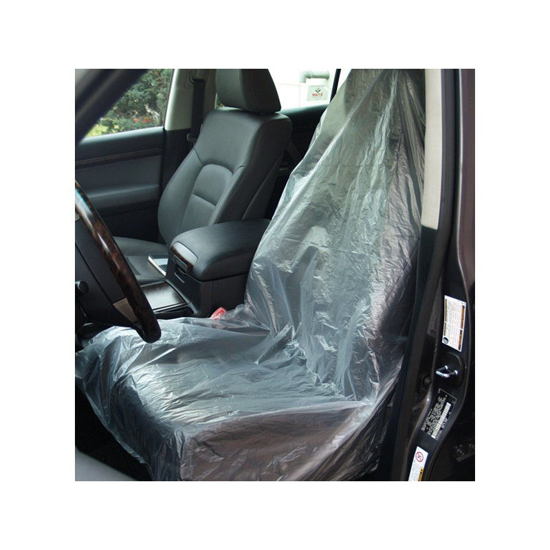 10Pcs Housses Protection Siège - Film MDPE 140x80 Cm - Carmotion