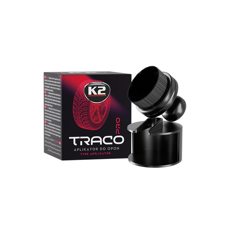 Traco Pro - Pinceau Applicateur Pneu Avec Support - K2