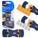 Bivo - Grattoir Vitre + 5 Lames Plastiques + 5 Lames Métal - Erla