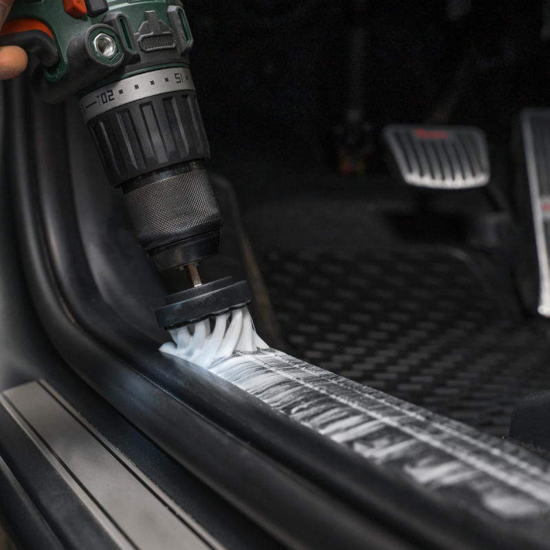 Brill Set Pro – 3pcs Brosses Nettoyage + Rallonge Perceuse / Visseuse - K2