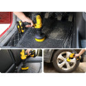 4Pcs Drill Brush Jaune- Brosse Nettoyage Medium Perceuse