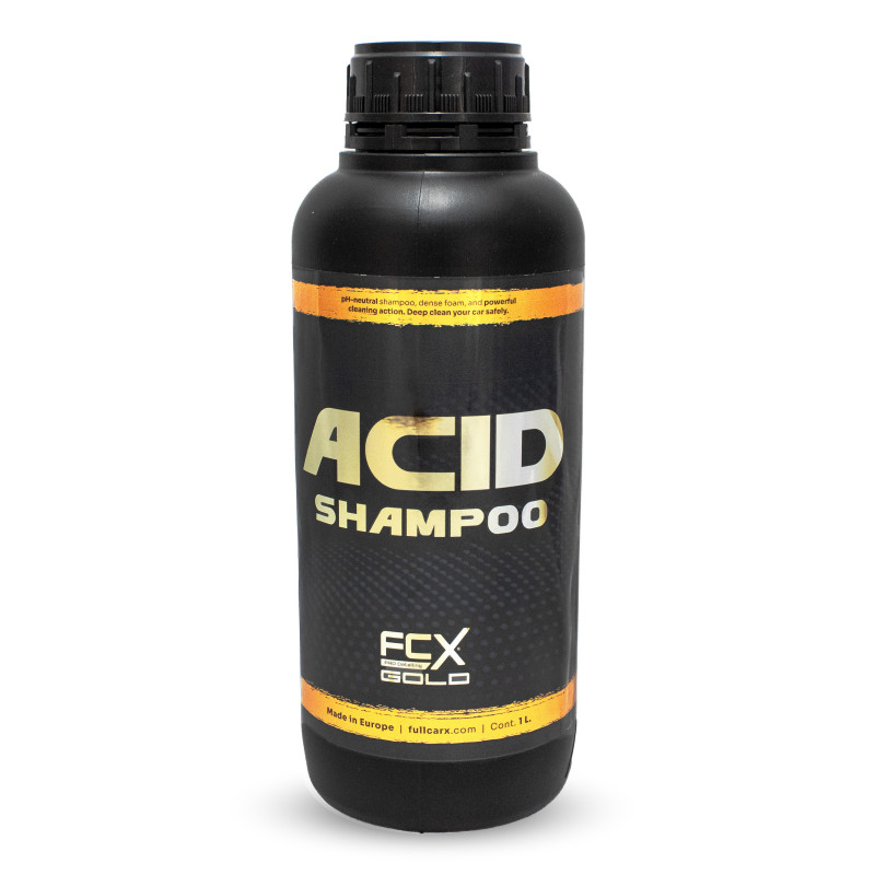 Acid Shampoo 1L - Shampoing Mousse Active Acide - FullCarX Gold