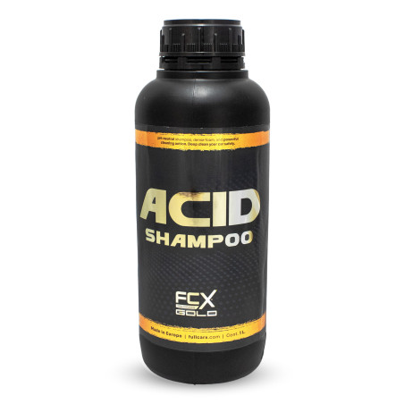 Acid Shampoo 1L - Shampoing Mousse Active Acide - FullCarX Gold