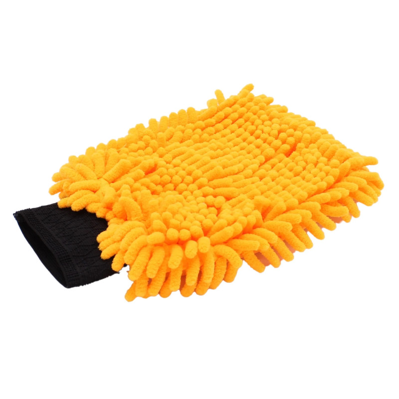 Gant De Lavage Microfibre ''Rasta'' Double Face