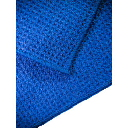 Waffle Glass Microfiber 400Gsm 40X40Cm - Microfibre Vitre Gaufrée - Deturner