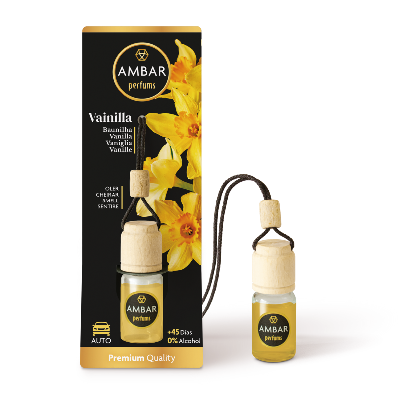 Parfum Suspendu 6.5Ml +45J - Sans Alcool, Aux Extraits Naturels - Ambar Perfum
