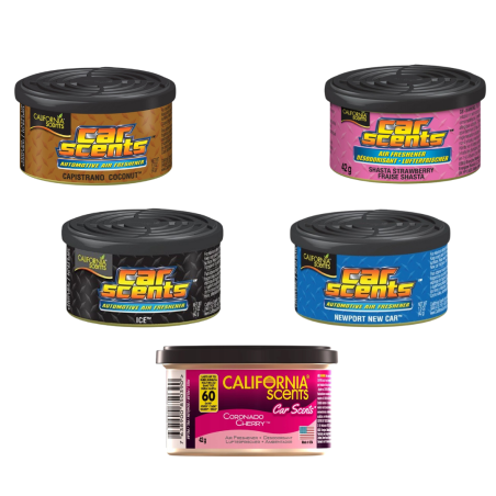 Car Scents Parfum 60J - Diffuseur D’odeur Canette - California Scents